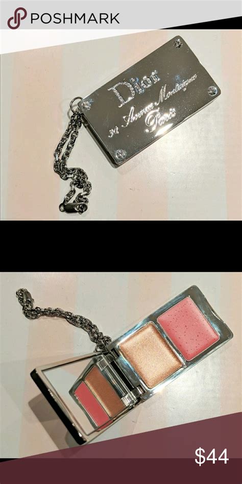 vintage dior makeup keychain|christian Dior wallet price list.